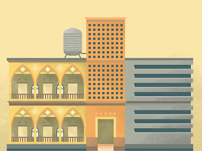#DailyVector Apartment Building 001 daily vector illustration personal vector