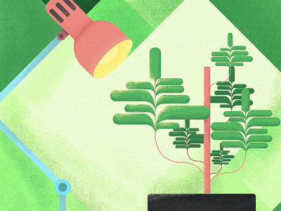 #DailyVector Bonsai bonsai green illustration nature plants