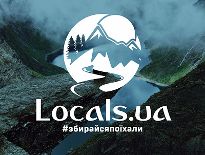 Logo2 "Locals.ua" branding design graphic design logo typography