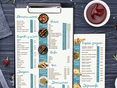 Menu restaurant branding design graphic design typography vector