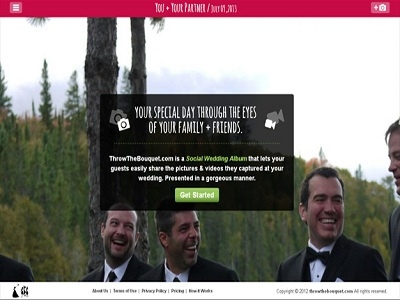 Throw The Bouquet - Online Wedding Portal