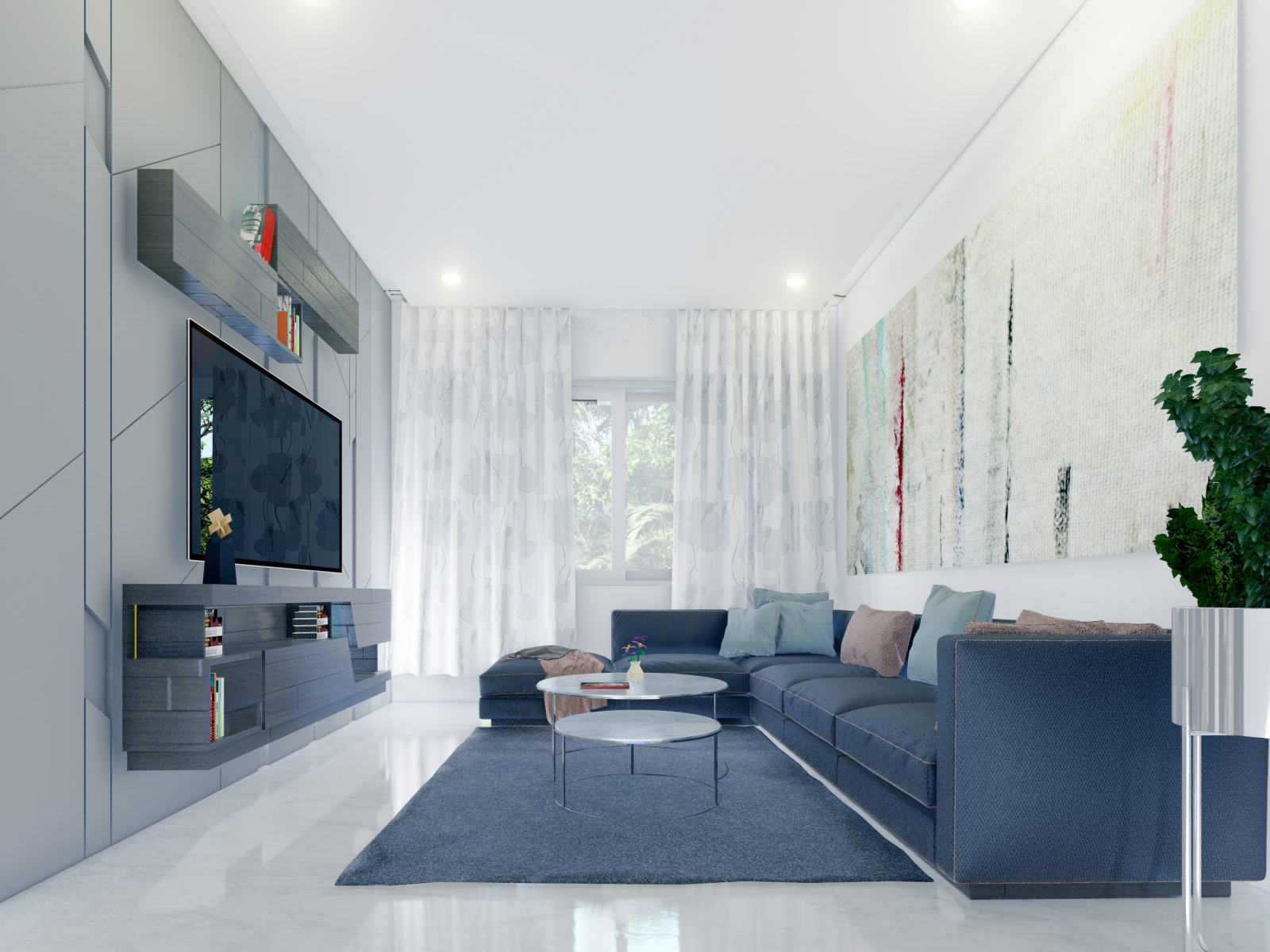 Interior by salah el ayachi on Dribbble