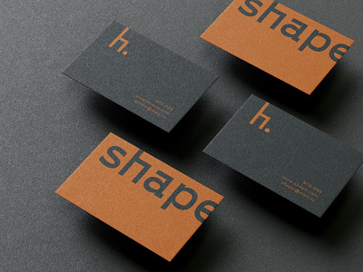 Shape branding design graphic design logo typography vector