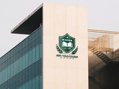 SCHOOL LOGO branding graphic design logo