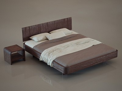 Bed 3d 3dmodel blender design illustration