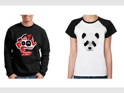 Deadly pool and Panda merch