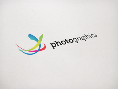 Photographics colourful graphics photography ribbons