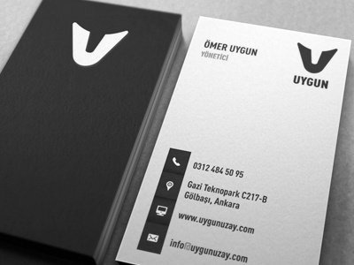 Uygun Business Cards aerospace aviation branding business cards space uygun