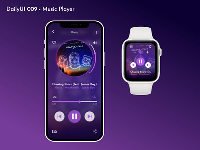 Daily UI #009 - Music Player