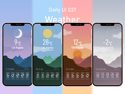 Daily UI #037 - Weather