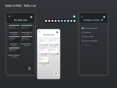 Daily UI #042 - ToDo List