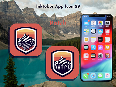 Inktober App Icon 29 - Patch