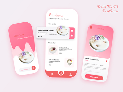 Daily UI 075 - Pre-Order