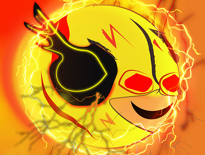 Reverse Flash Art animation comics graphic design illustration speedster theflash