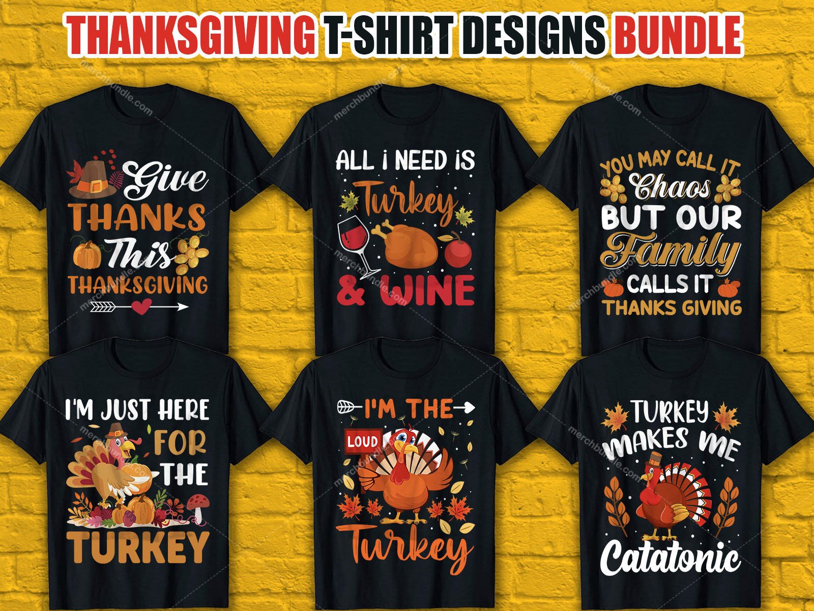 Thanksgiving T-Shirt Designs For Merch By Amazon by Kabita Akter on ...