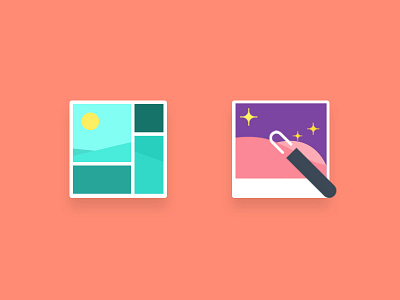 Icons design google icons material