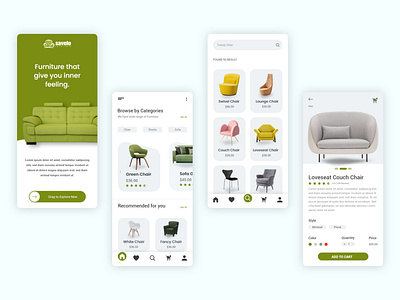 Furniture Apps UI design