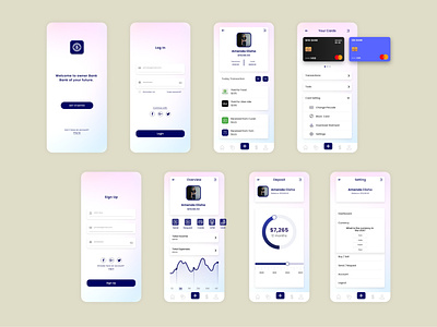 Banking Apps UI Design android apps apps design apps ui bank bankingapps bankui bootstrap responsive ui creative apps design ios professional ui sham uiux ui ui designer uidesigner uiux