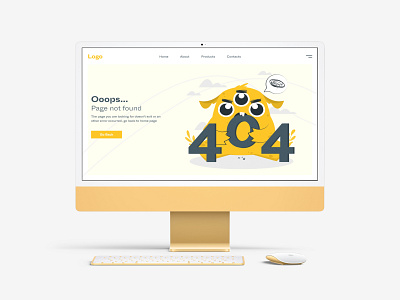 404 Error Page Not Found UI Design 404 404 error bootstrap responsive ui error error page not found graphic design landing page design not found page not found page not found ui ui ui designer uiux website website design webui