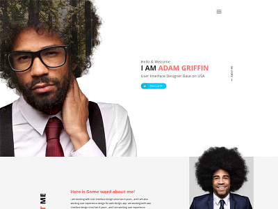 Smart - Onepage Personal Template athlete celebrity designer doctor personal player political leader smart