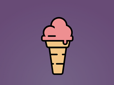 Ice Cream cream fun ice icon poppy