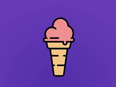 Ice cream - bounce 2 cream fun ice icon poppy
