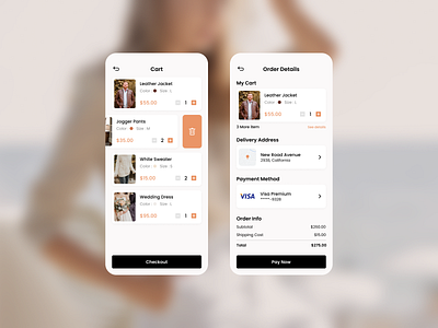 (Checkout) Clamby - Fashion Store Mobile App