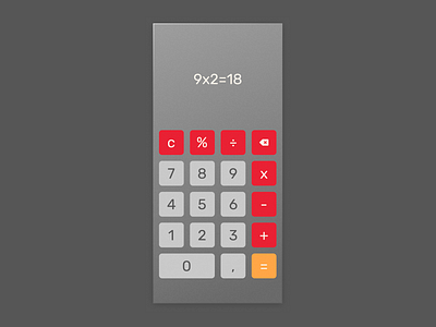 Calculator Daily UI #004