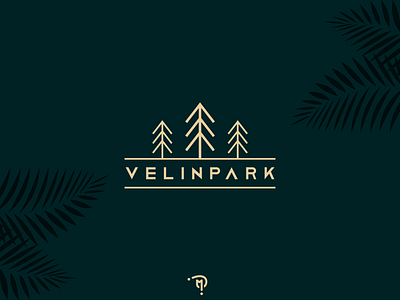 Logo for a park 'Velinpark' brand design graphic design icon illustration logo logos park park logo parks tree tree logo tree park trees vector velinpark