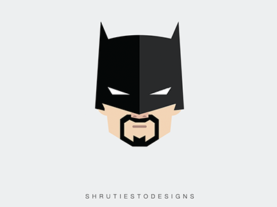 Super Hero Illustrations batman design flat illustration super hero superman vector