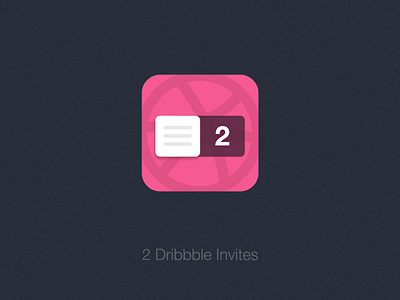 2 Dribbble Invites dribbble invites