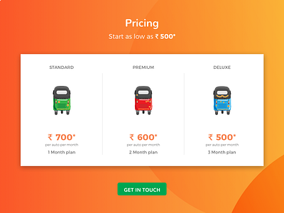 Pricing Page pricing ui ux webapp