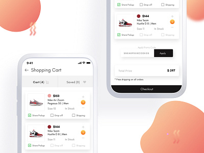 e-Commerce Sceeens designer dribbble ecommerce ecommerce app ui ux