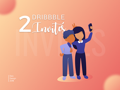 2 Dribbble Invites