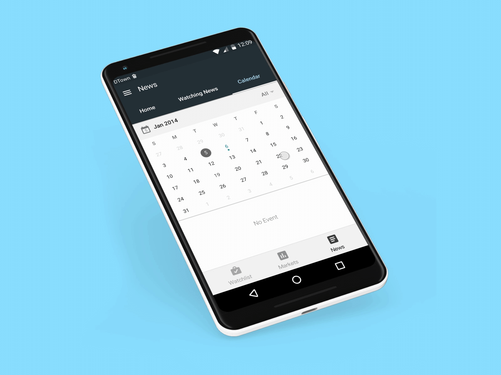 calendar animation