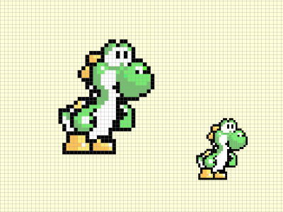 Yoshi pixel