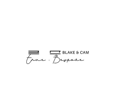 Blake & Cam. art bespoke branding clothing design fashion logo love romance style