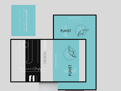 "Purist beautii" art beauty branding design health logo