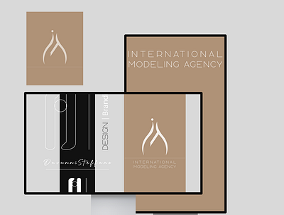 "IMA" art beauty branding design fashion illustration logo