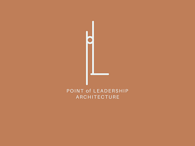 Point of Leadership. architecture art branding design illustration logo