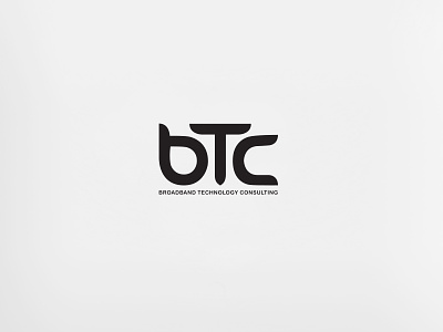 BTC - Logo Design broadband btc consulting design digital lemun logo technology