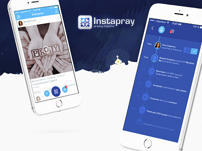 Instapray - App UI/UX