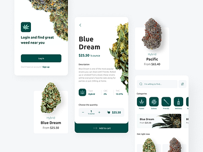 Cannabis store — Mobile