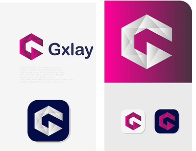 Gxlay g gradient logo g logo g logo design g logo desing g logo download gxlay logo high quality g logo