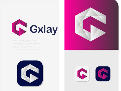 Gxlay g gradient logo g logo g logo design g logo desing g logo download gxlay logo high quality g logo