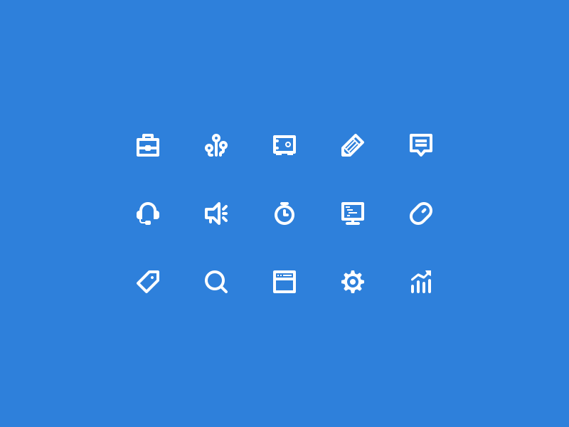 Icons by Chris Smith on Dribbble