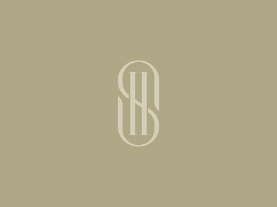 SH Monogram h logo logomark monogram s sh
