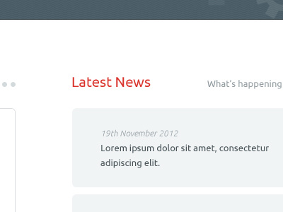 Newsfeed clean minimal news news feed ui web design white