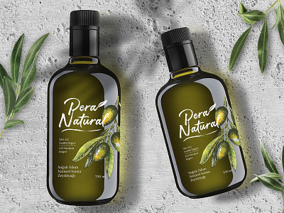 Olive Oil Label Design