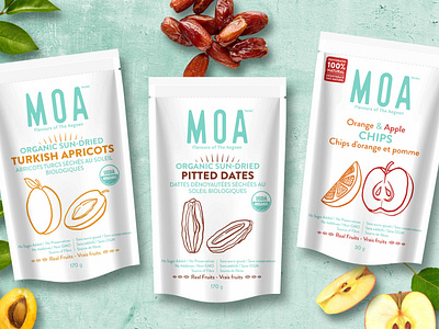 Dried Fruit Packaging Design